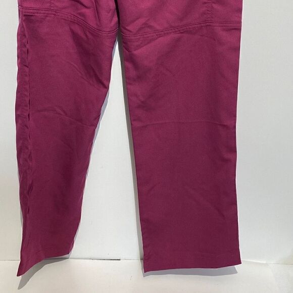 Carhartt Women's Elastic Waist Scrub Pants In Magenta Size XS - Picture 5 of 8